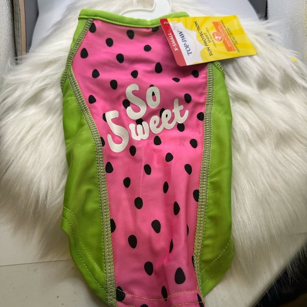 🩷5/$10 Top Paw Pink and Black Dog Shirt